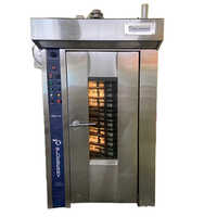 Gas Rotary Rack Oven - Material: Stainless Steel