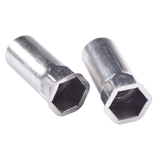 Ss-304 Small Head Semi Hex Close Rivet Nut - Color: Silver