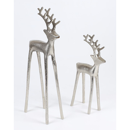 S2 Alum Reindeer - Color: Silver