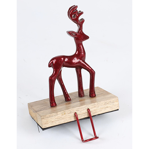 Wood Alum Stocking Holder