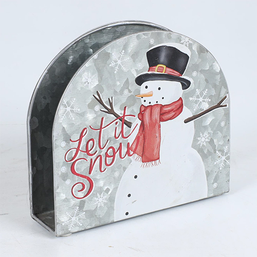Iron Napkin Holder - Color: Multi Color