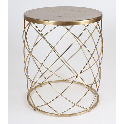 Iron Table - Color: Golden