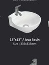 Java wash basin