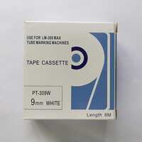 Pt-309w 9mm White Tape Cassette - Features: Durable