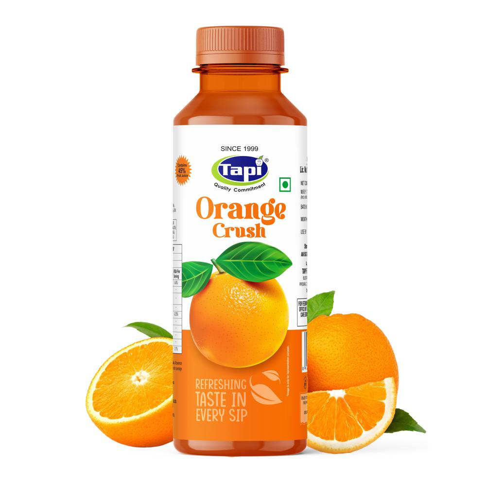 Orange Crush 750 Ml - Ingredients: Sugar