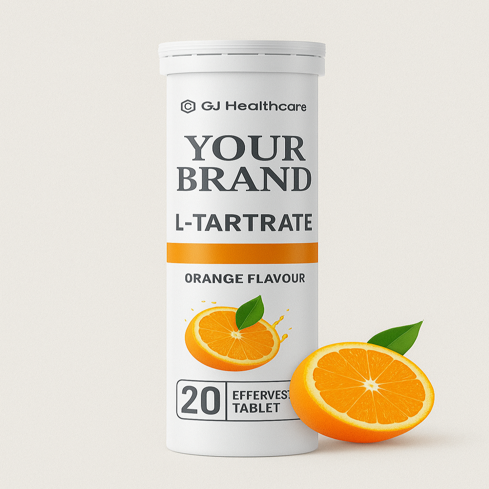 L-Tartrate Effervescent Tablets - Best Before: 18 Months