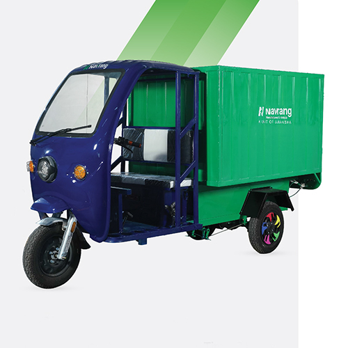 1500W Closed Body E-Cart Loader - Features: Pollution Free