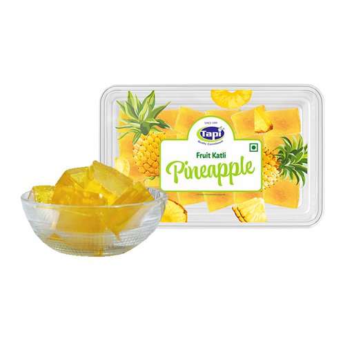 Pineapple Fruit Katli - Shape: Piece