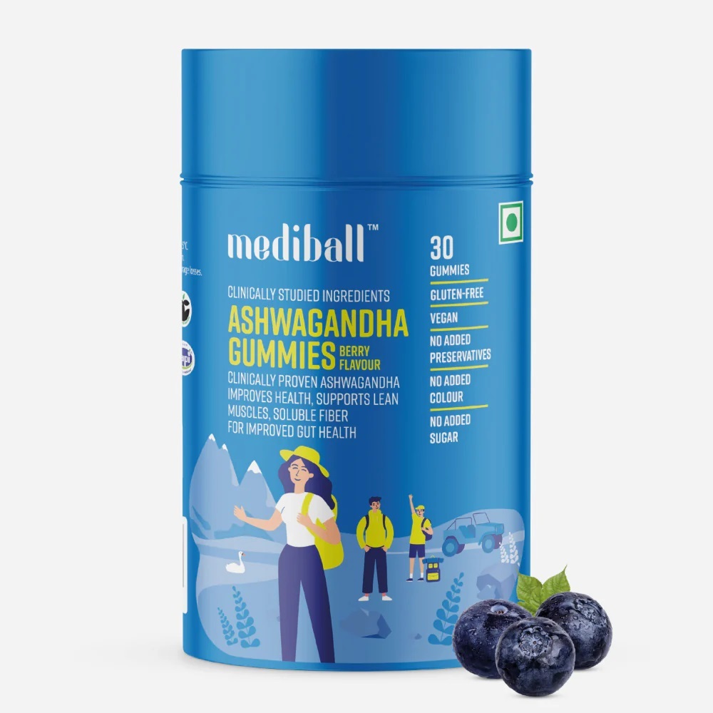 Mediball Ashwagandha Gummies - Best Before: 18 Months