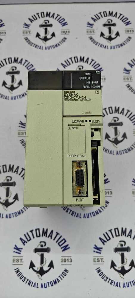 OMRON CS1G-CPU42H - USED Condition | Advanced CPU Module for Automation Control with Versatile Compatibility and Robust Performance