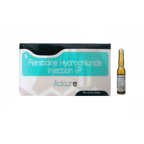 Ranitidine Hydrochloride Injectiion Ip - Dosage Form: Injection