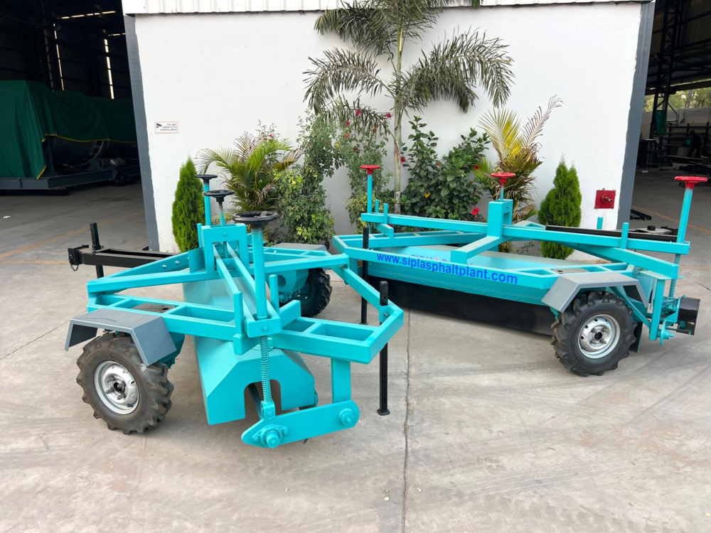 Hydraulic Broomer - Color: Blue