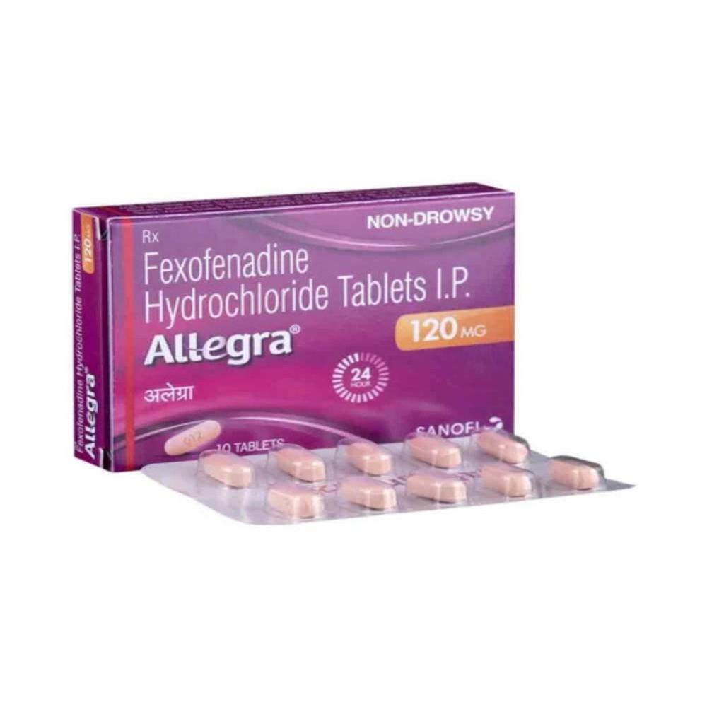 Allegra-120 Fexofenadine (120Mg) Tablet - Grade: Medicine Grade