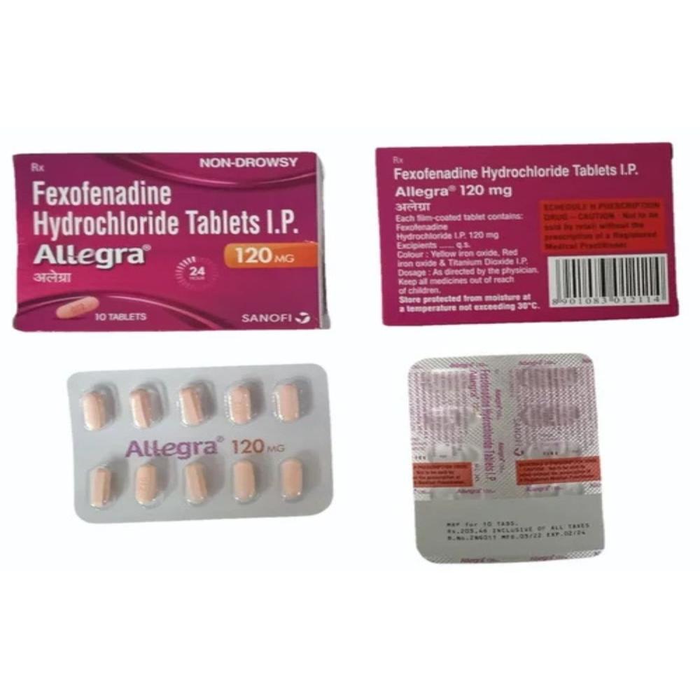 Allegra-120 Fexofenadine (120mg) Tablet