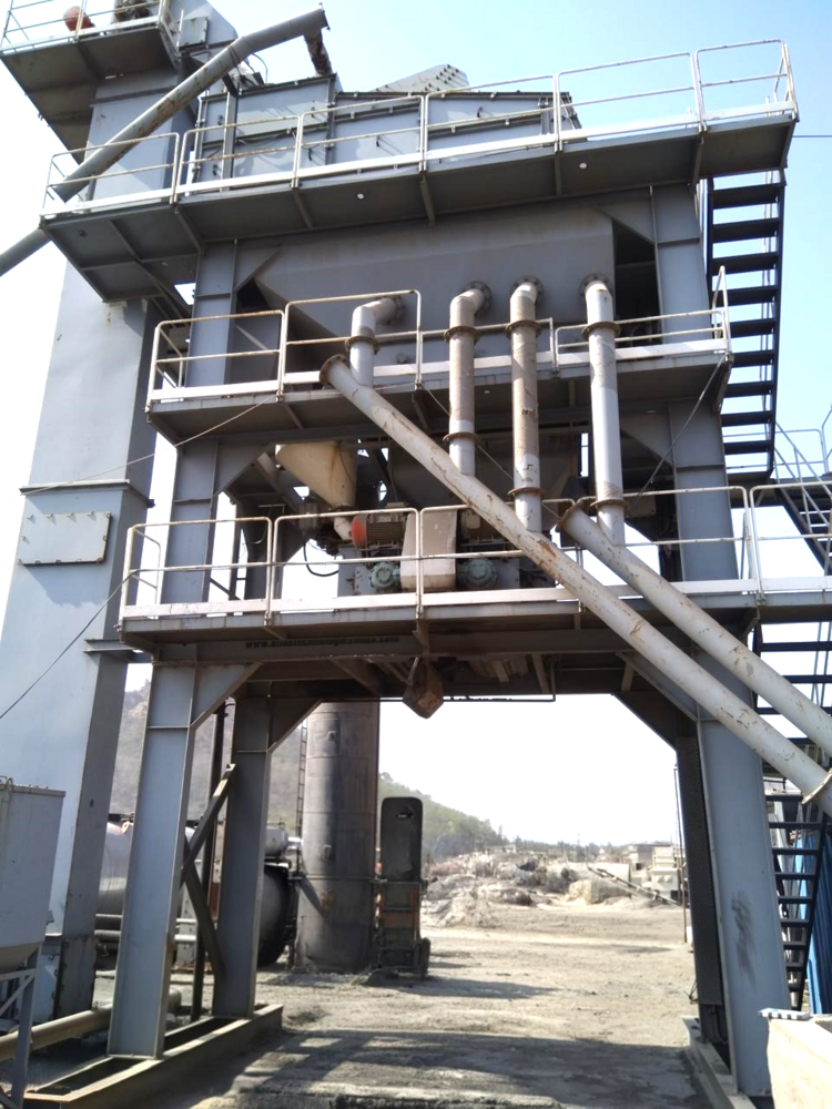 Asphalt Batch Mix Plant - Stainless Steel, Gray | Automatic Operation, Thermal Efficiency, Minimum Carbon Footprint, High Quality Asphalt Production