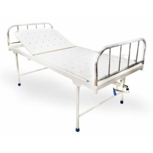 Supreme Semi Fowler Bed - Color: White