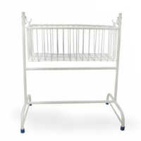 Baby Crib Bed - Color: White