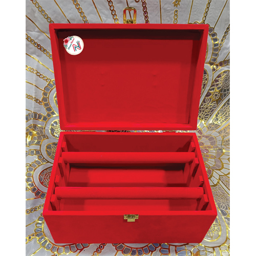 2 Rods Bangle Boxes - Color: Red