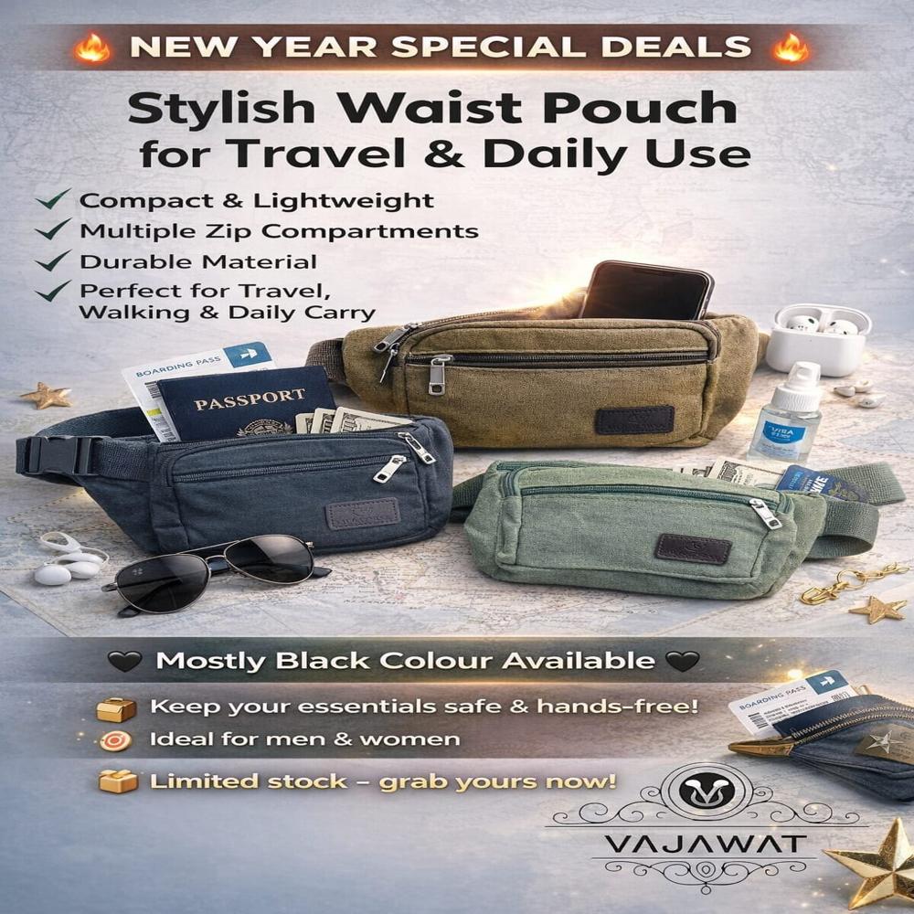 Travelling Pouch - Color: All Colors Available