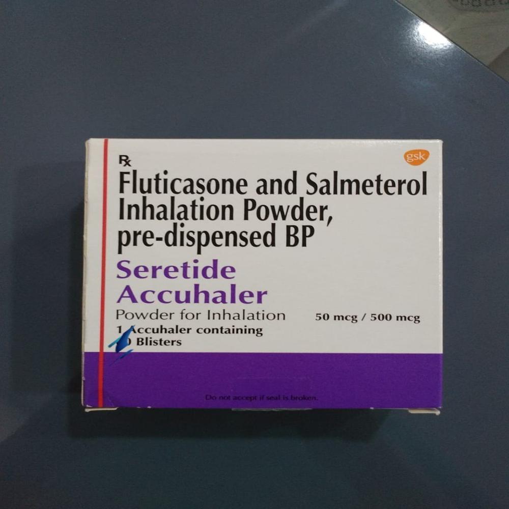 Seretide 50mcg/250mcg Salmeterol + Fluticasone Propionate Accuhaler