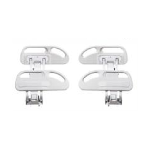 Bed Side Abs Gaurd Railing - Color: White