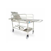 SS Stretcher Trolley