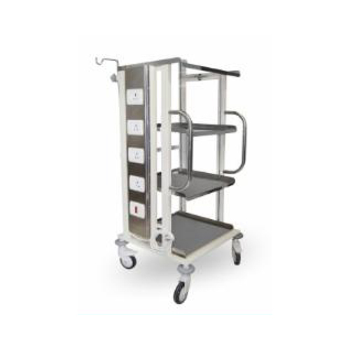 Powder Coated Monitor Trolley