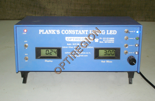 Plank's constant by LED