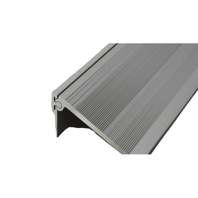 D-Seal Aluminum Structural Expansion Joint - Color: Silver