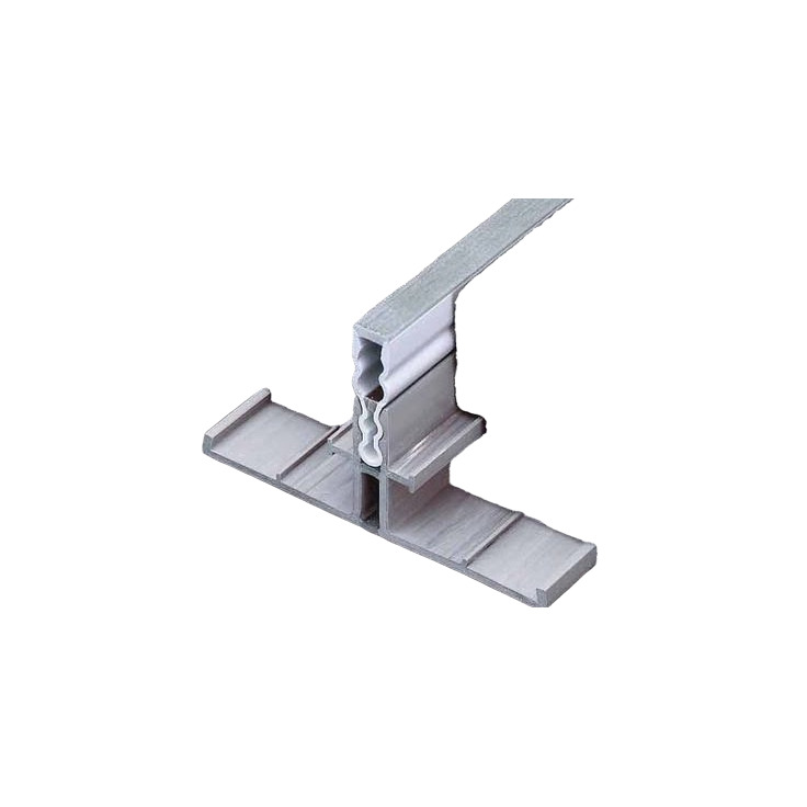 D-Seal Building Expansion Joint - Color: Silver