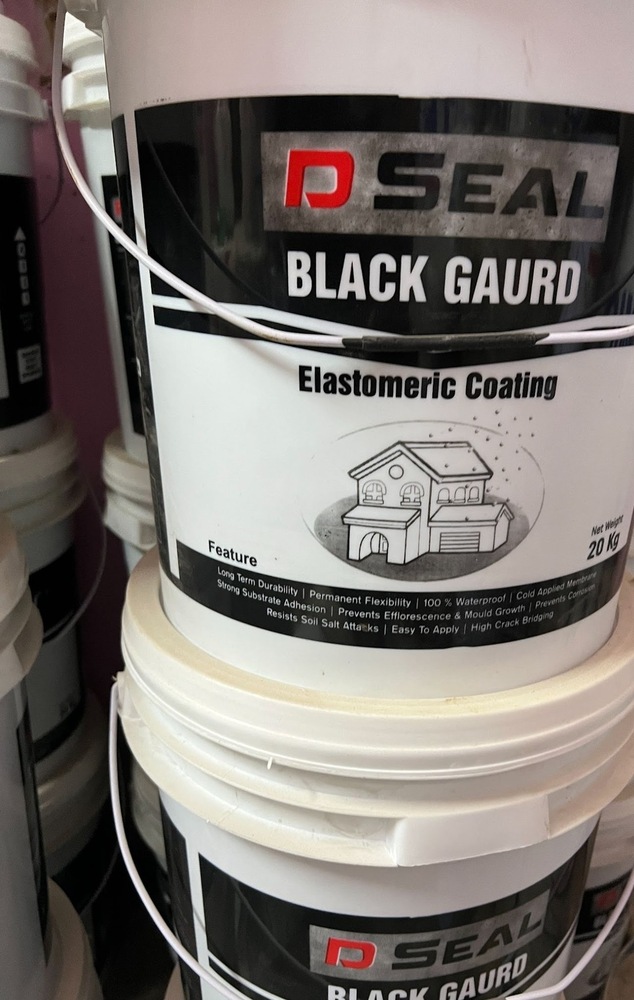 Black Seal Elastomeric Waterproof Coating
