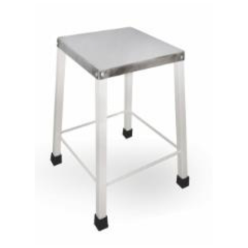 Attendant Stool - Color: Silver