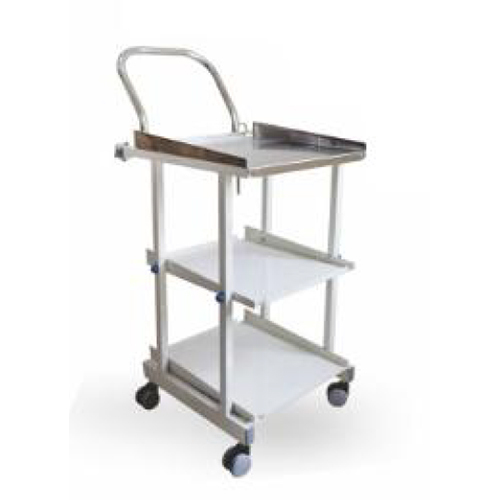 Ecg Trolley - Color: Silver
