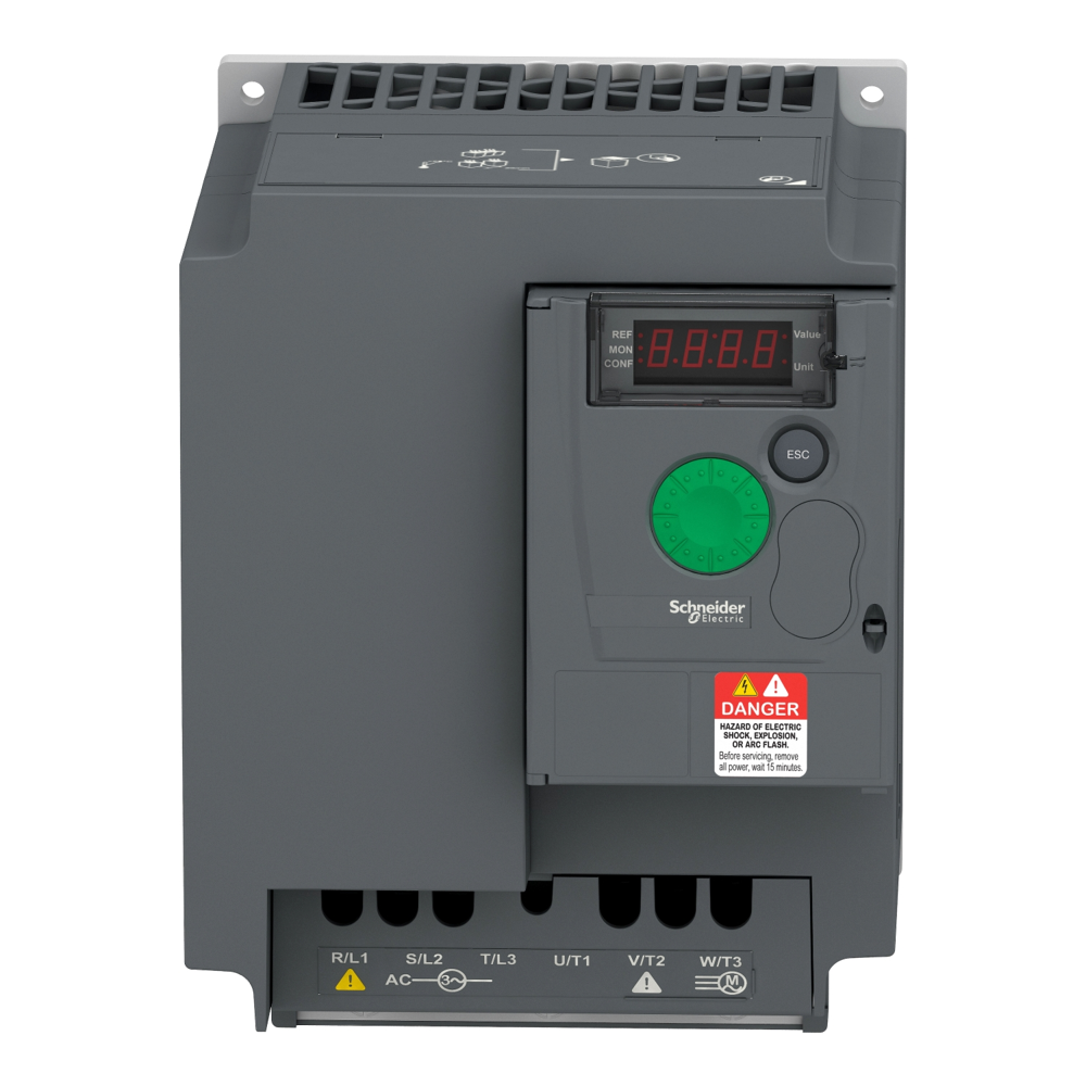 Atv310hu40n4e-variable Speed Drive, Easy Altivar 310, Heavy Duty, 4kw, 5hp, Normal Duty, 5.5kw, 7.5hp, 380 To 460v, Without Emc - Application: Simple Machine