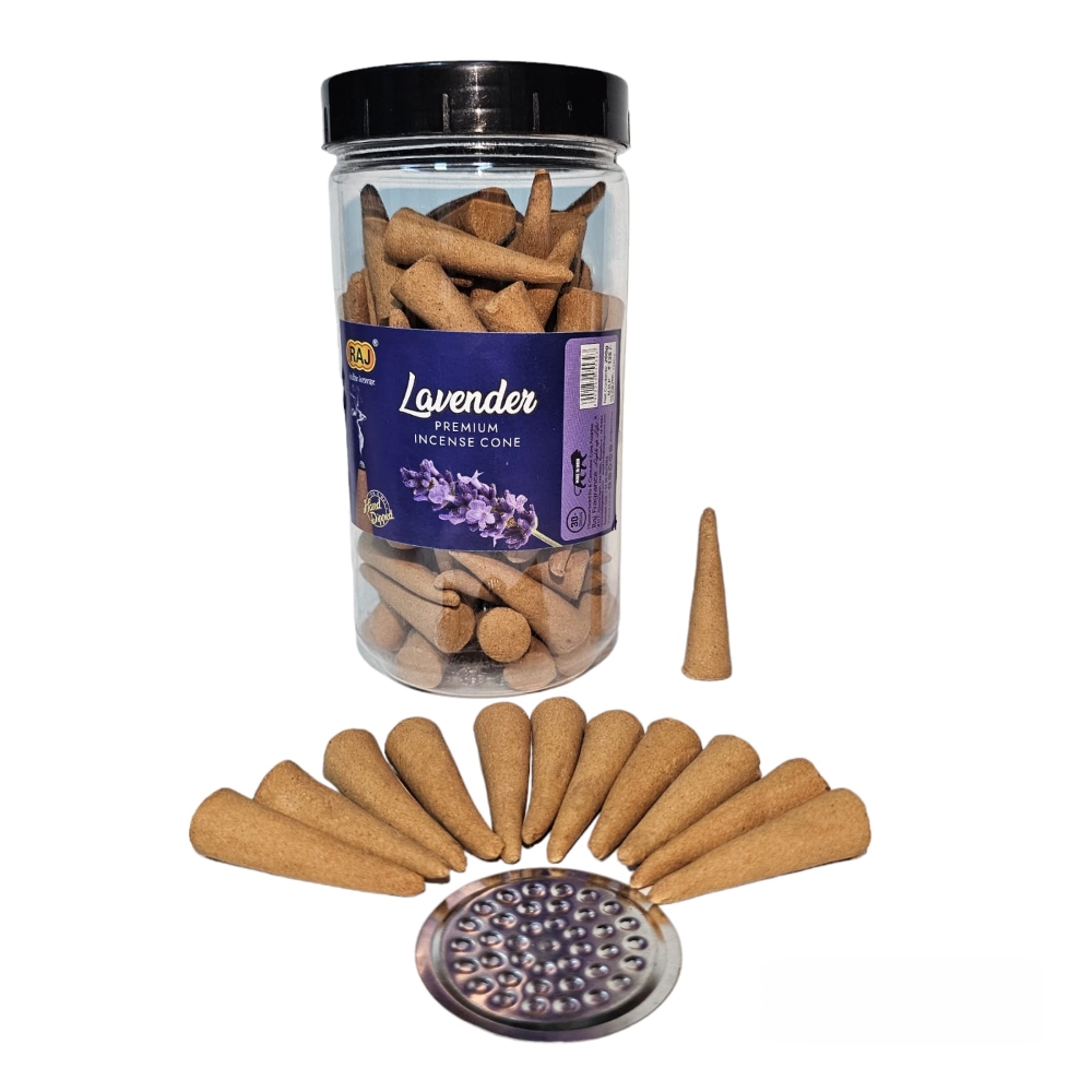 Lavender - 200G Cones - Burning Time: 30 Minutes