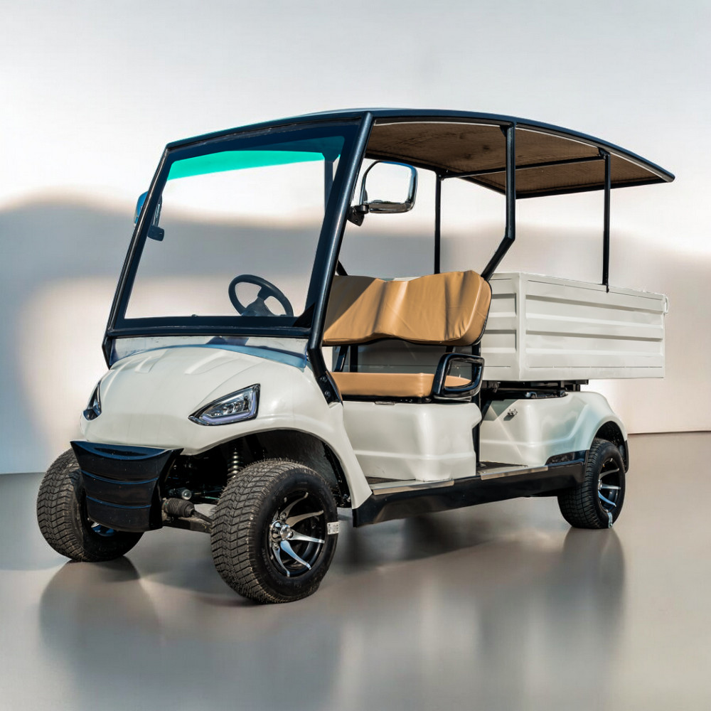 Saera U - 100(l) 2 Seater Electric Cargo Golf Cart - Capacity: 700 Kg