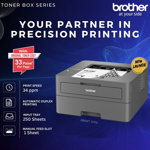 Hl-B2100Db Printer Toner Box Series - Automatic Grade: Semi-Automatic