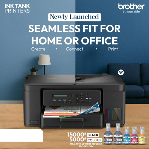 Dcp-T730Dw Ink Tank Printers - Automatic Grade: Semi-Automatic