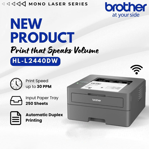 Hl-L2440Dw Automatic Duplex Printer - Automatic Grade: Semi-Automatic