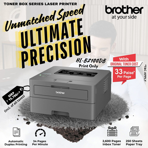 Hl-Bz100Db Toner Box Series Laser Printer - Automatic Grade: Semi-Automatic