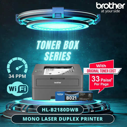 Hl-B2180Dwb Toner Box Series Printer - Automatic Grade: Semi-Automatic