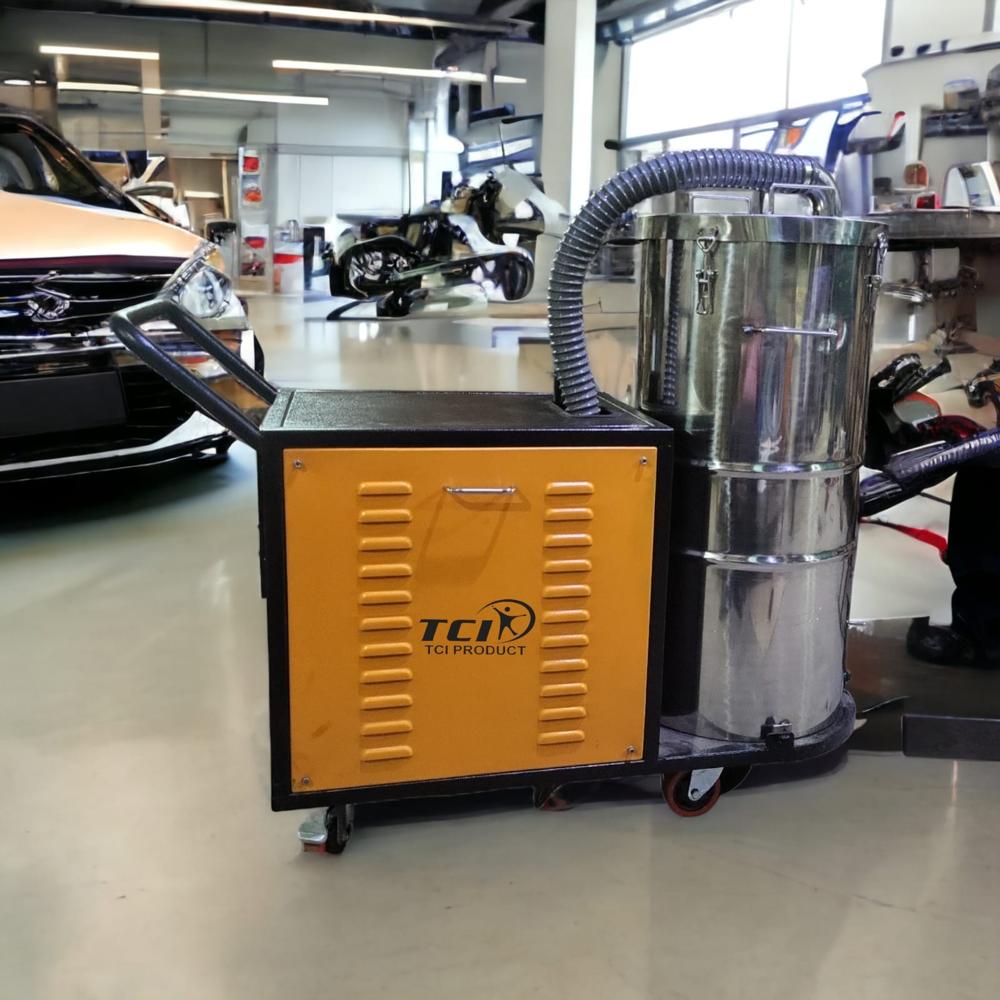 Three Phase Industrial Vacuum Cleaner Heavy Duty Industrial Dust Collector