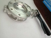 Lever Operated Offset Disc Butterfly Valve