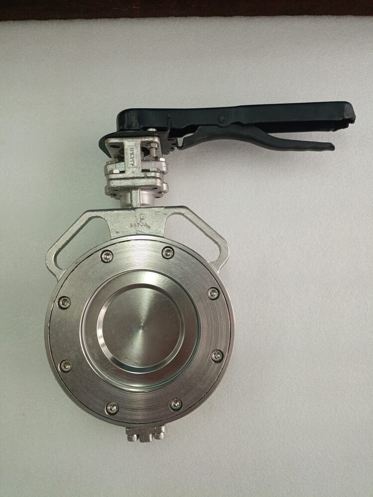 Lever Operated Offset Disc Butterfly Valve