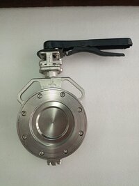 Lever Operated Offset Disc Butterfly Valve