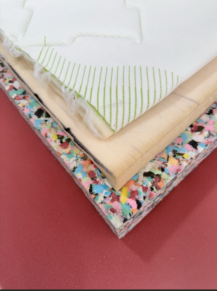 7 Inch Ortho Memory Queen Size Double Bed Mattress - Color: Multicolor