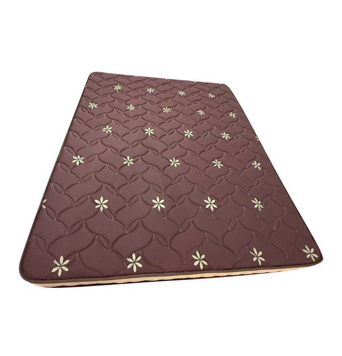 7 Inch King Size Foam Double Bed Mattress - Color: Brown