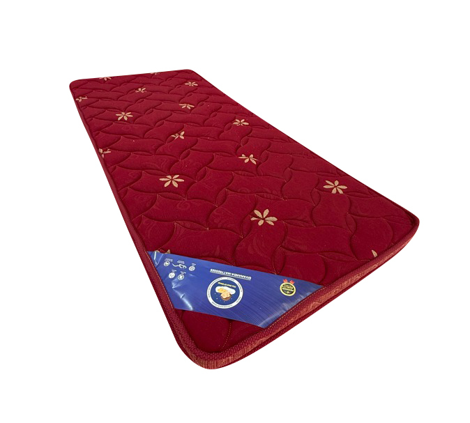 2 Inch Latex Topper Double Bed Mattress - Color: Red