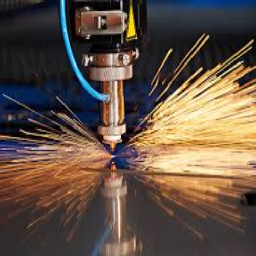 Fully Automatic Metal Laser Cutting Machine - Color: White