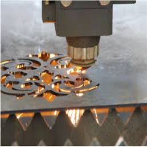 Fully Automatic Metal Laser Cutting Machine - Color: White